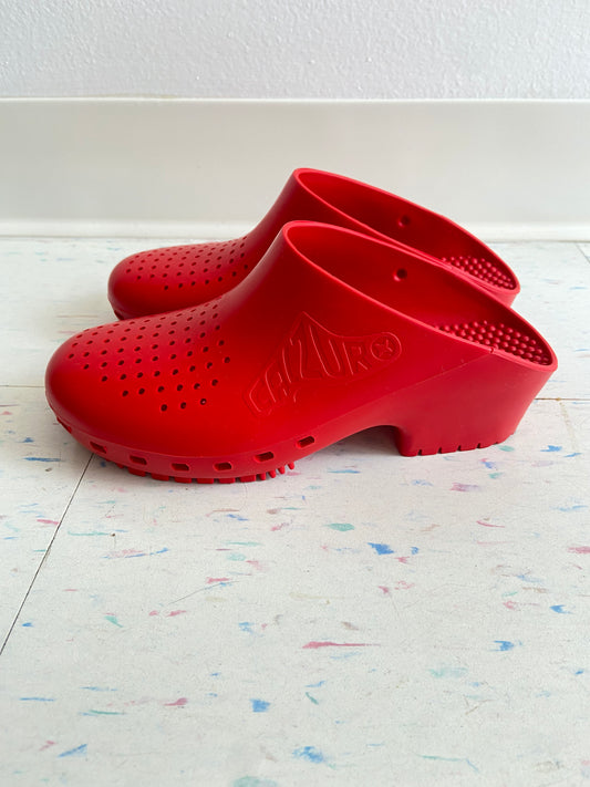 Calzuro Clog Red