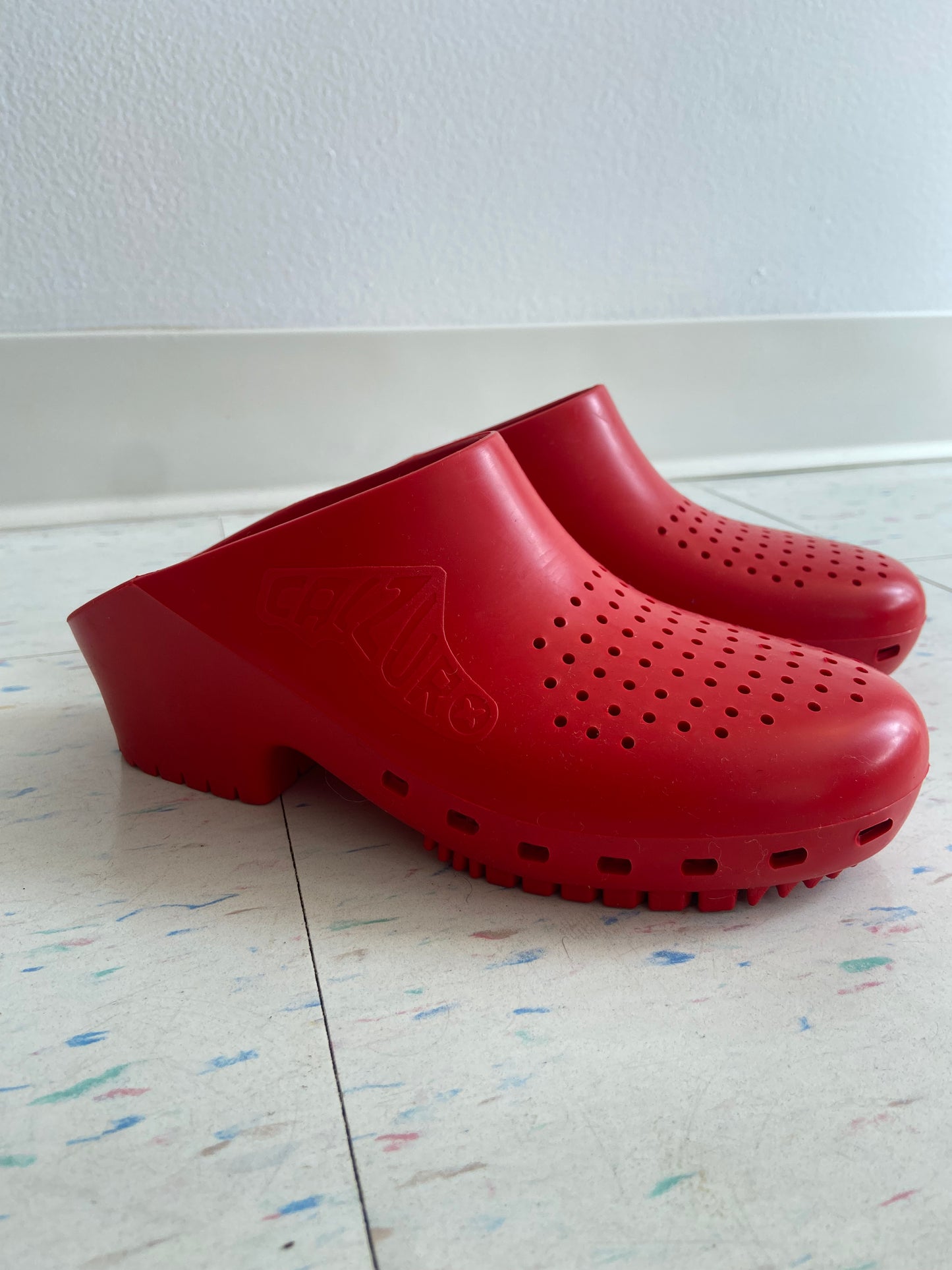 Calzuro Clog Red