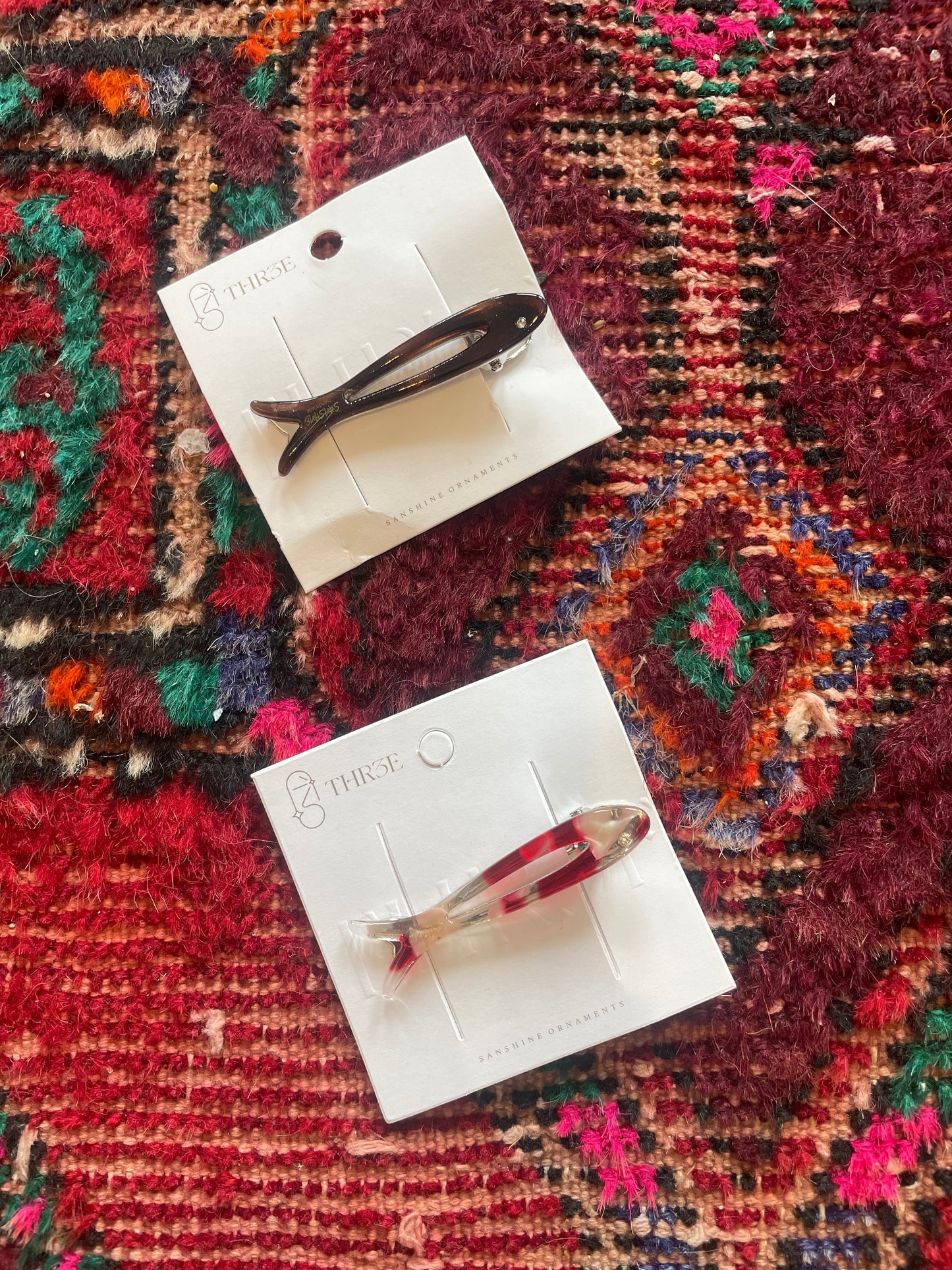 Fish hair clip