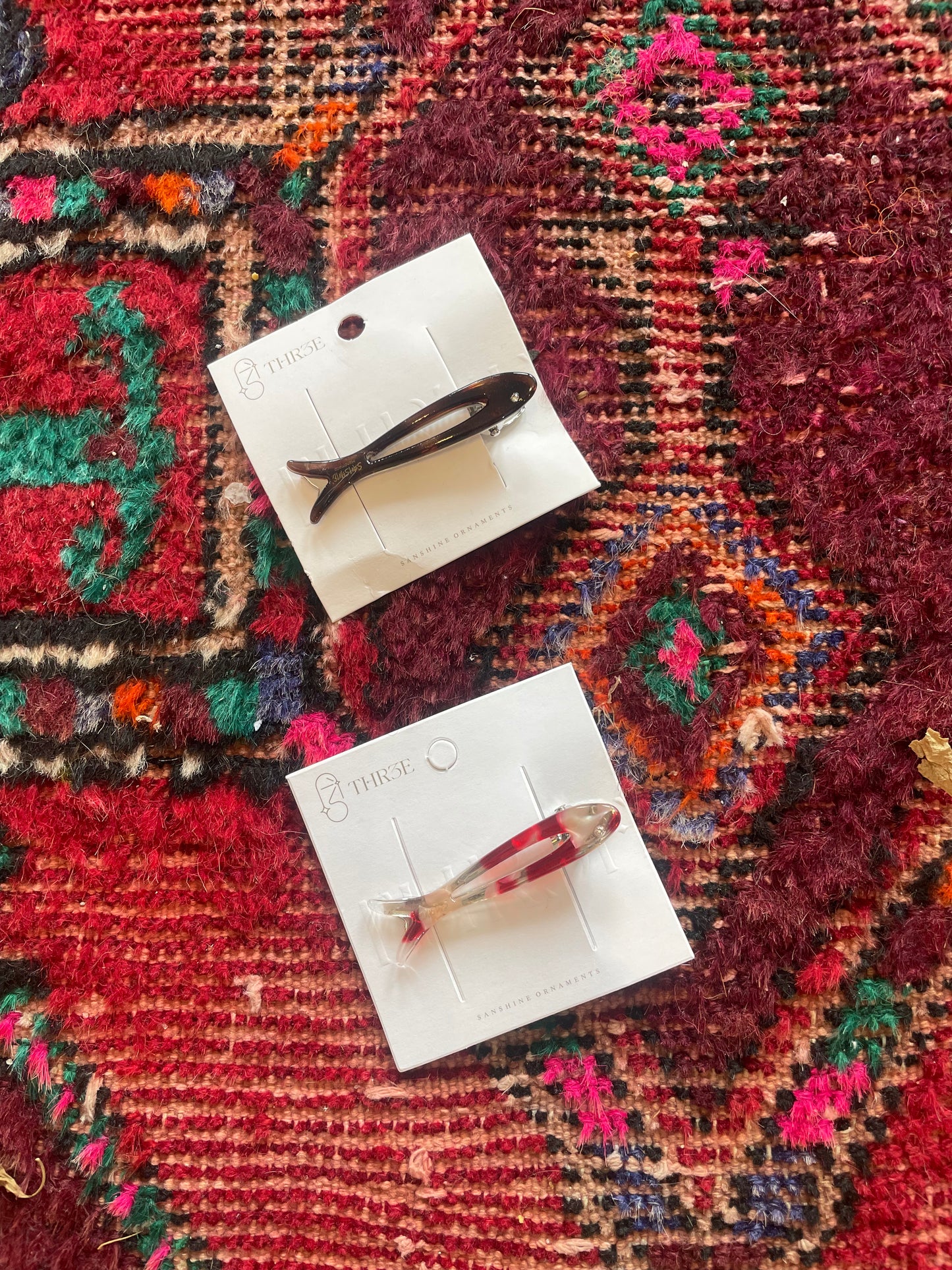 Fish hair clip