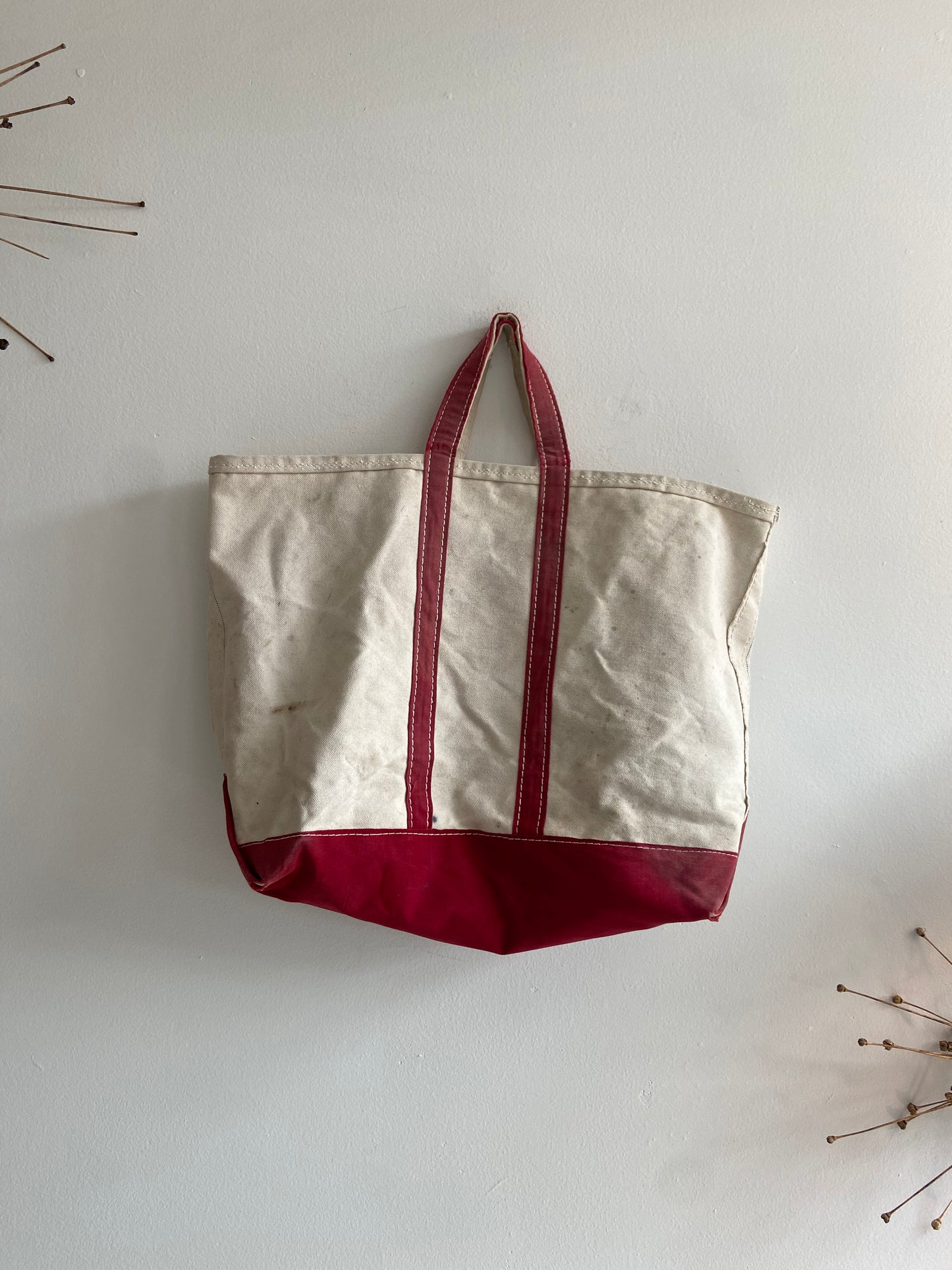 Canvas LL Bean Boat & Tote