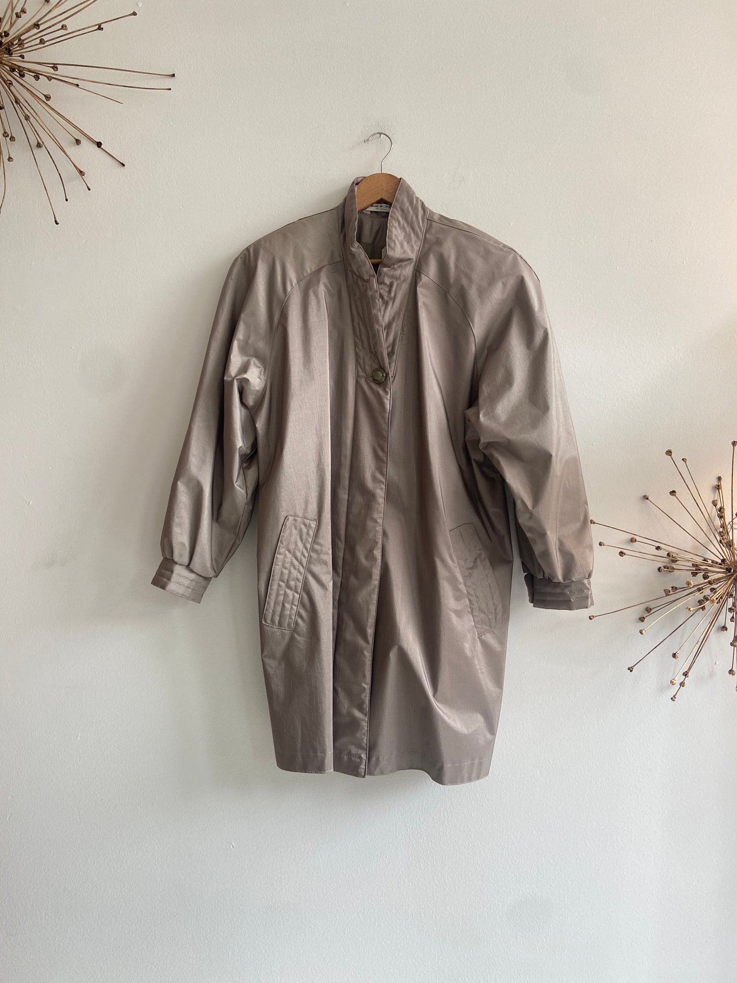 Metallic long jacket SS 1