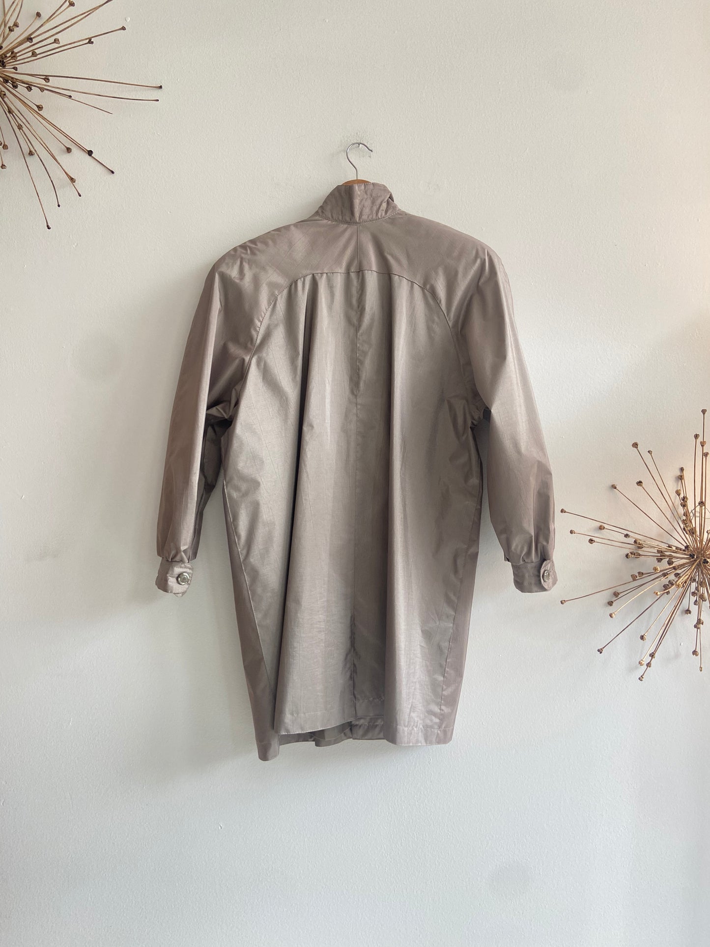 Metallic long jacket SS 1