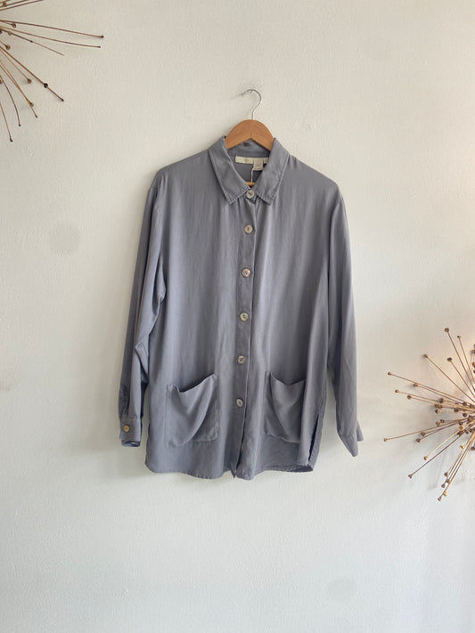 Silk button-up SS 1-2