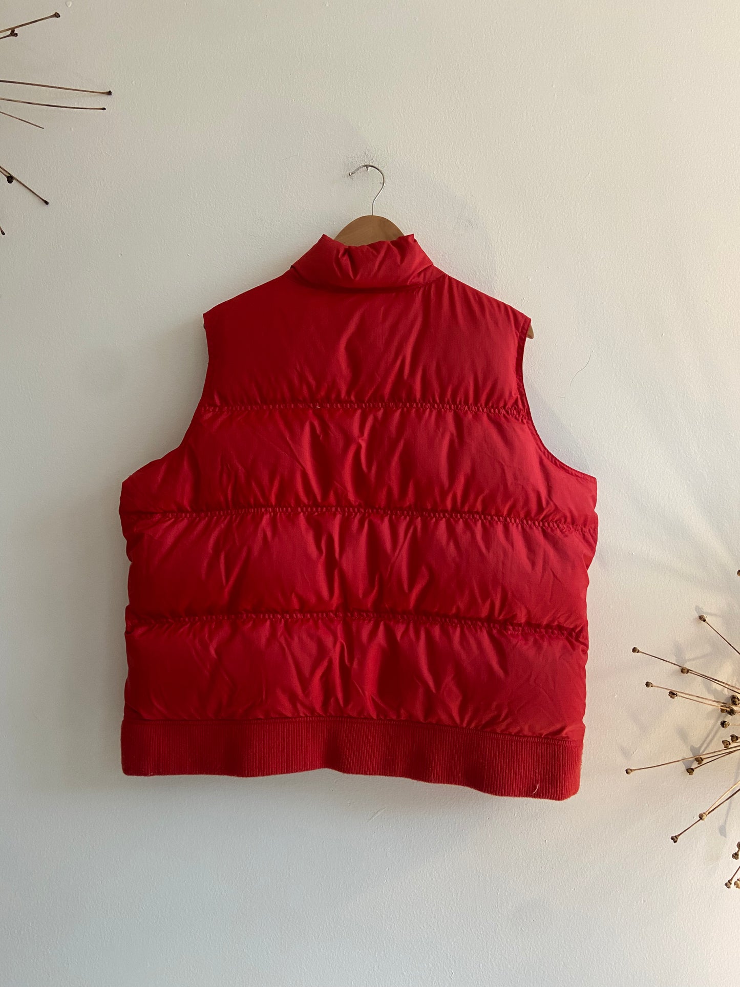 Vintage down puffer vest SS 3