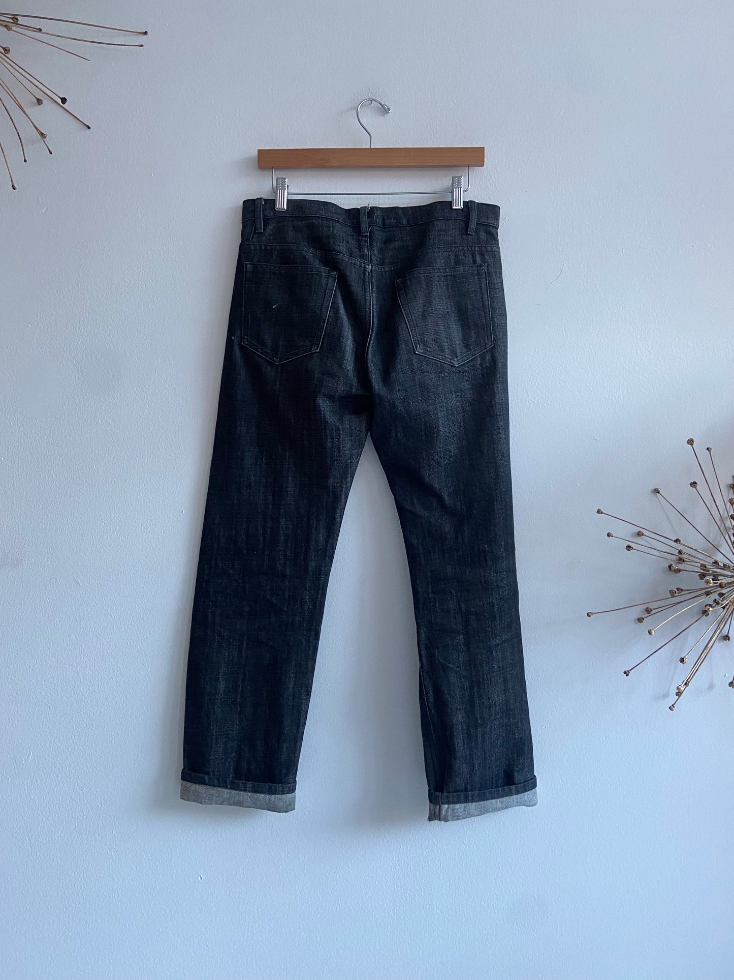 APC black wash denim SS2