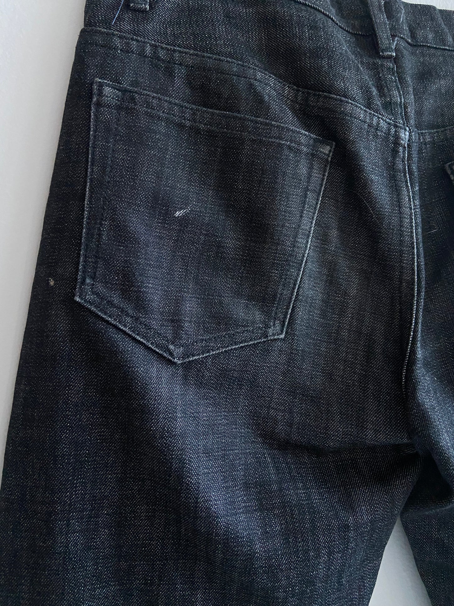 APC black wash denim SS2