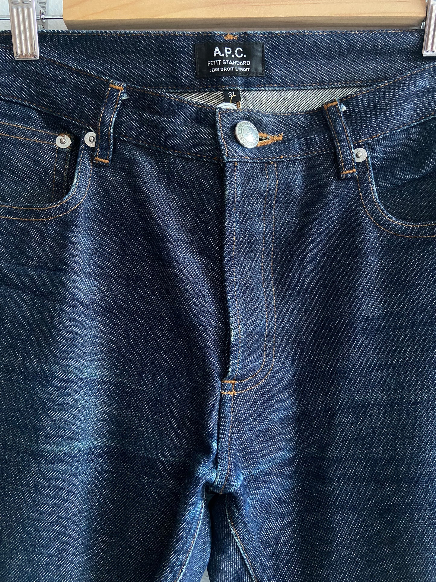 APC indigo wash denim SS2