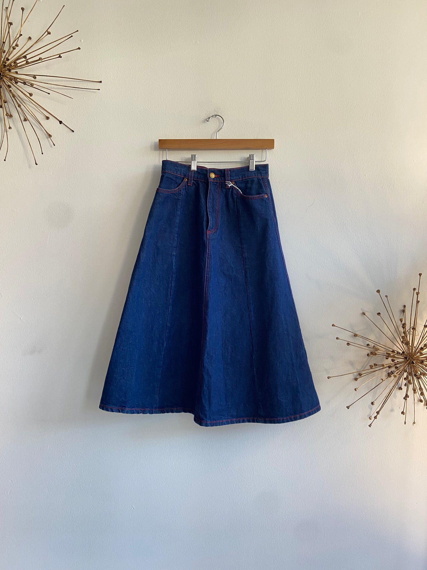 B Sides Denim A-line skirt SS 1