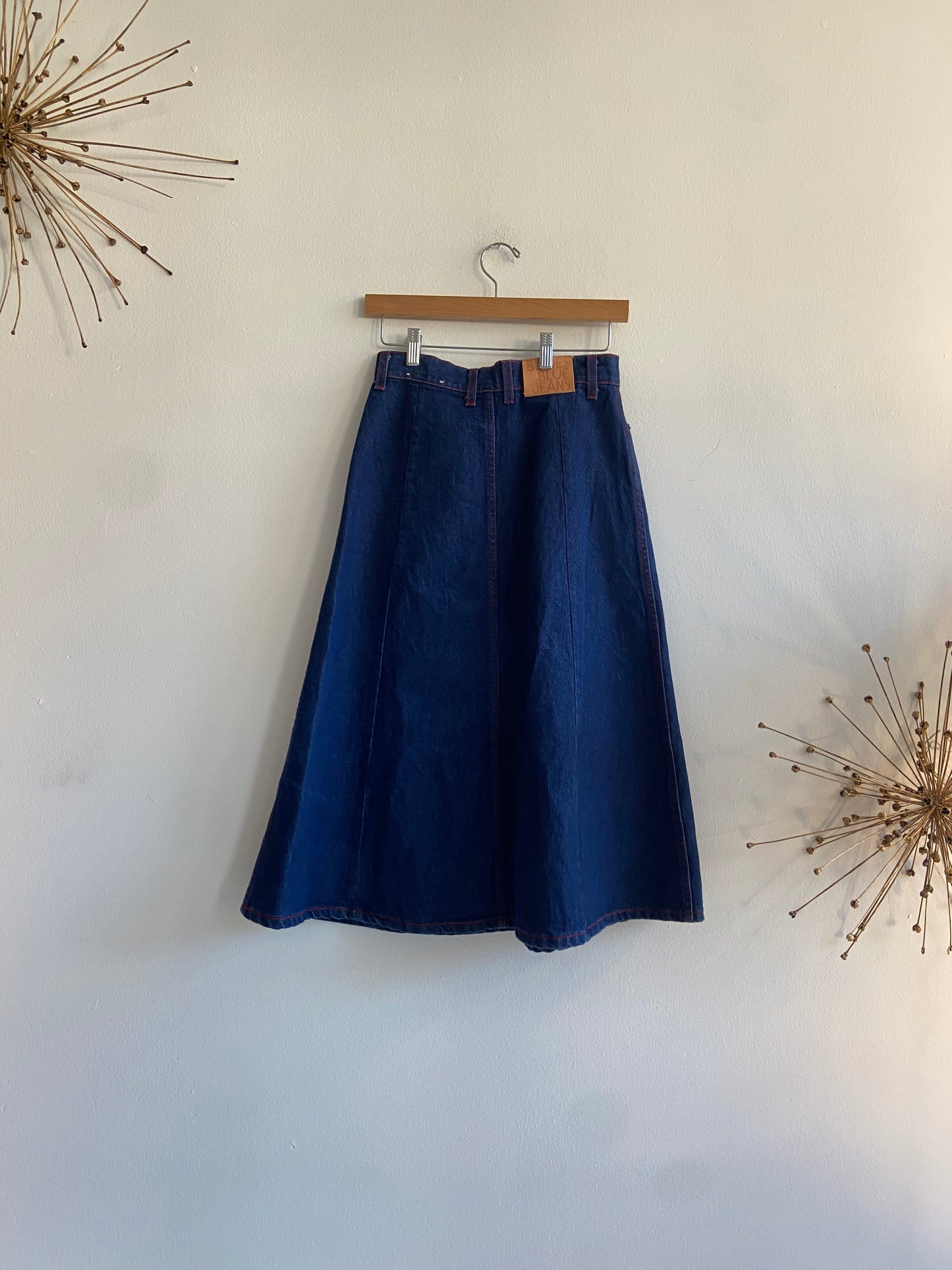 B Sides Denim A-line skirt SS 1