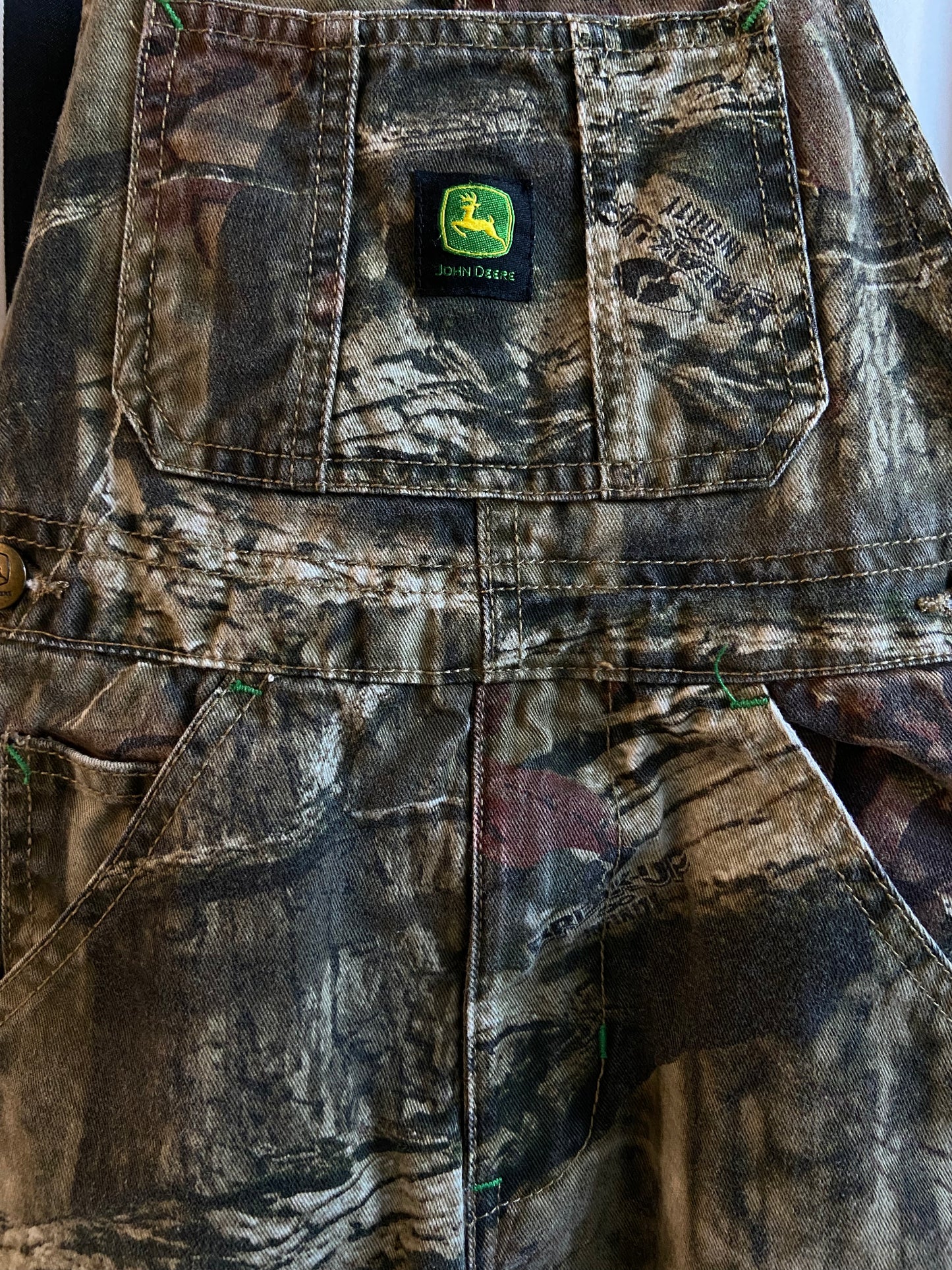 Little. Ones camo overalls size 7