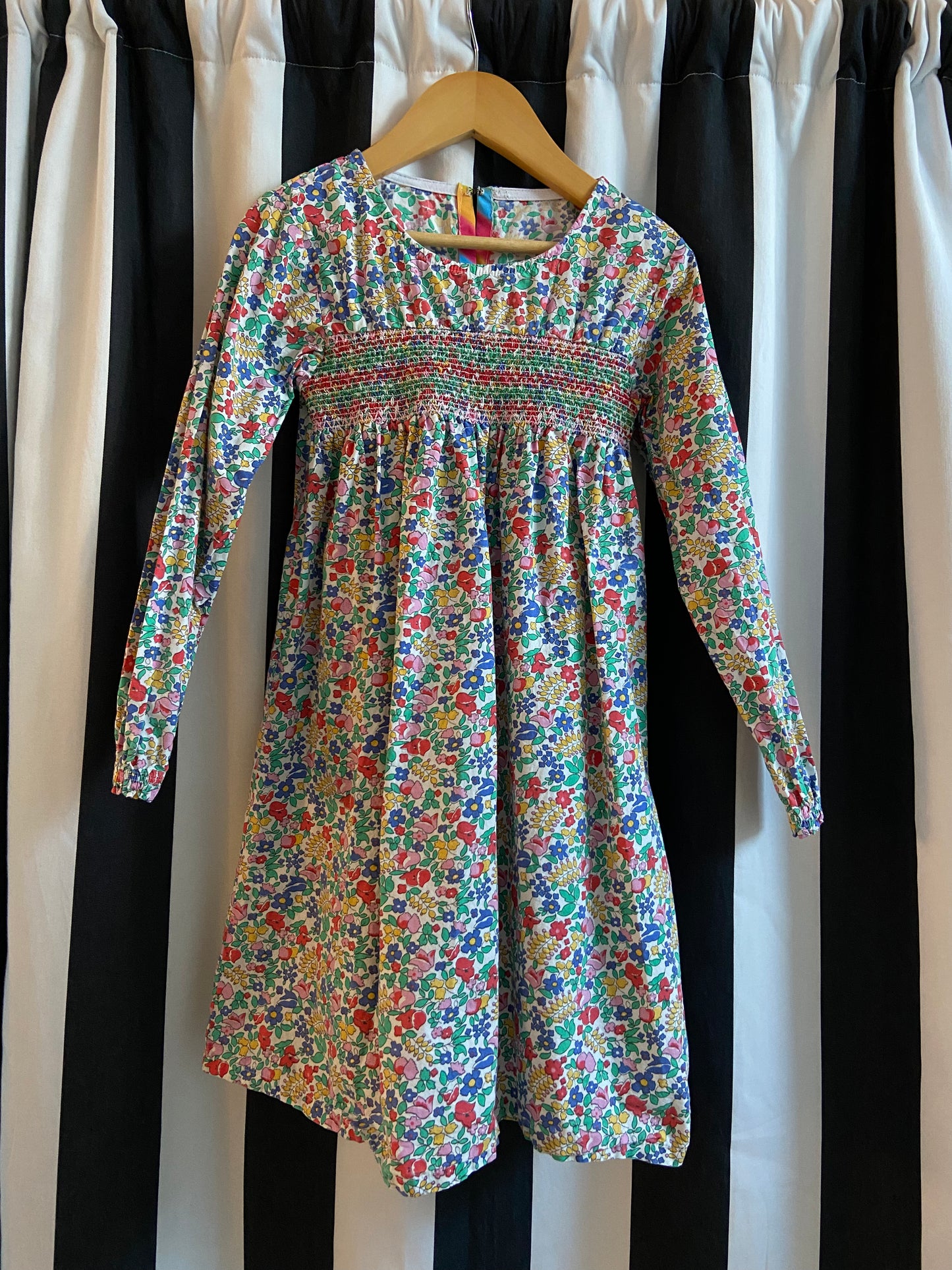 Little. Ones floral long sleeve dress size 5-7