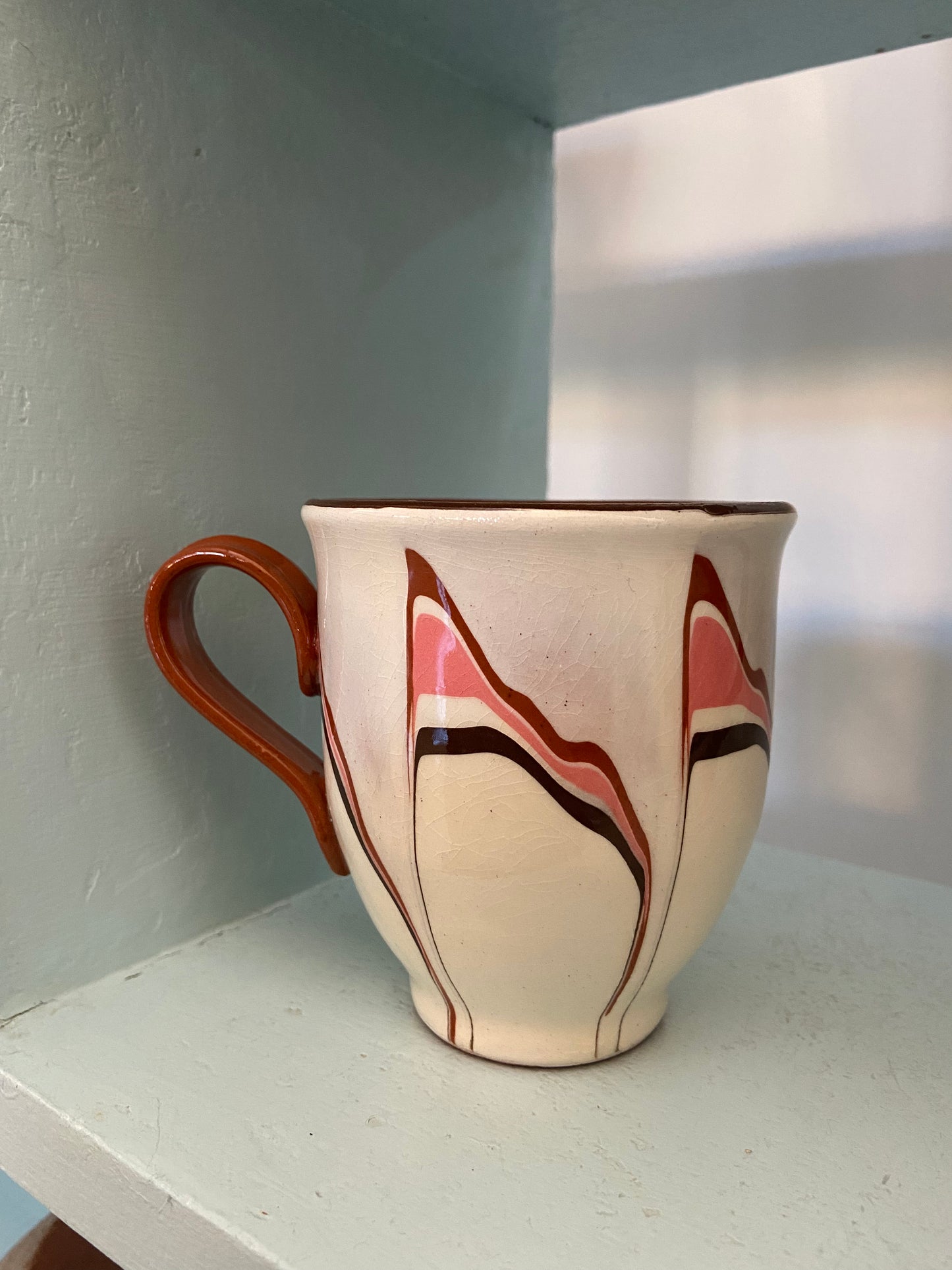 Set of 4 '70s ceramic mugs