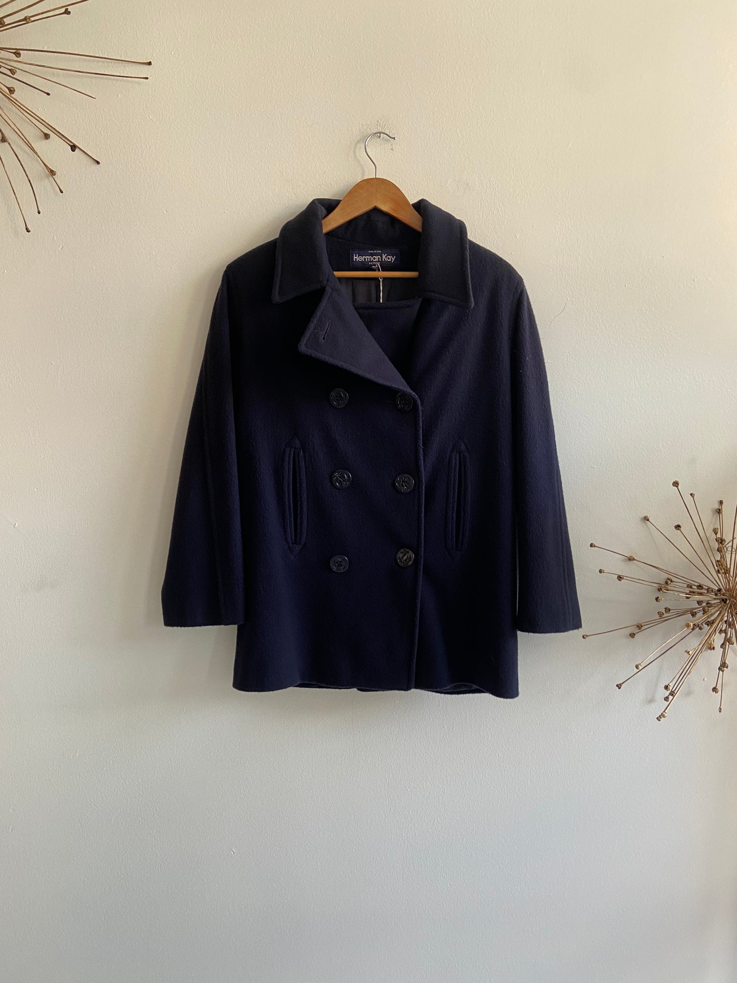 Navy peacoat SS 1