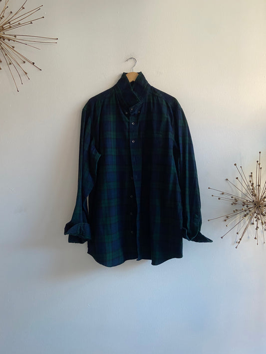 Flannel button-up SS3