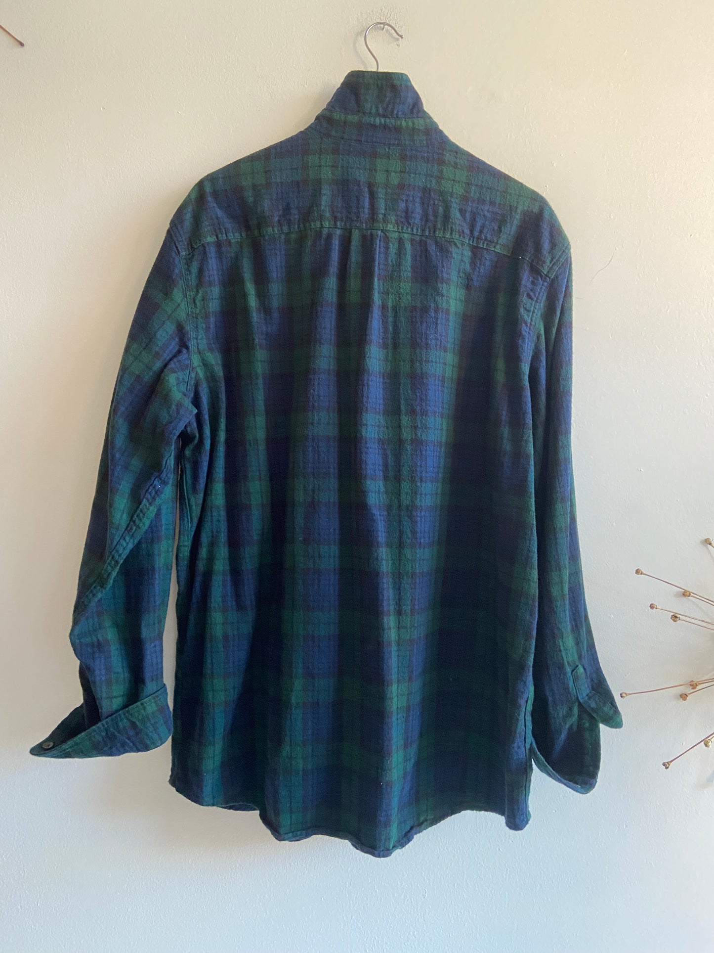 Flannel button-up SS3