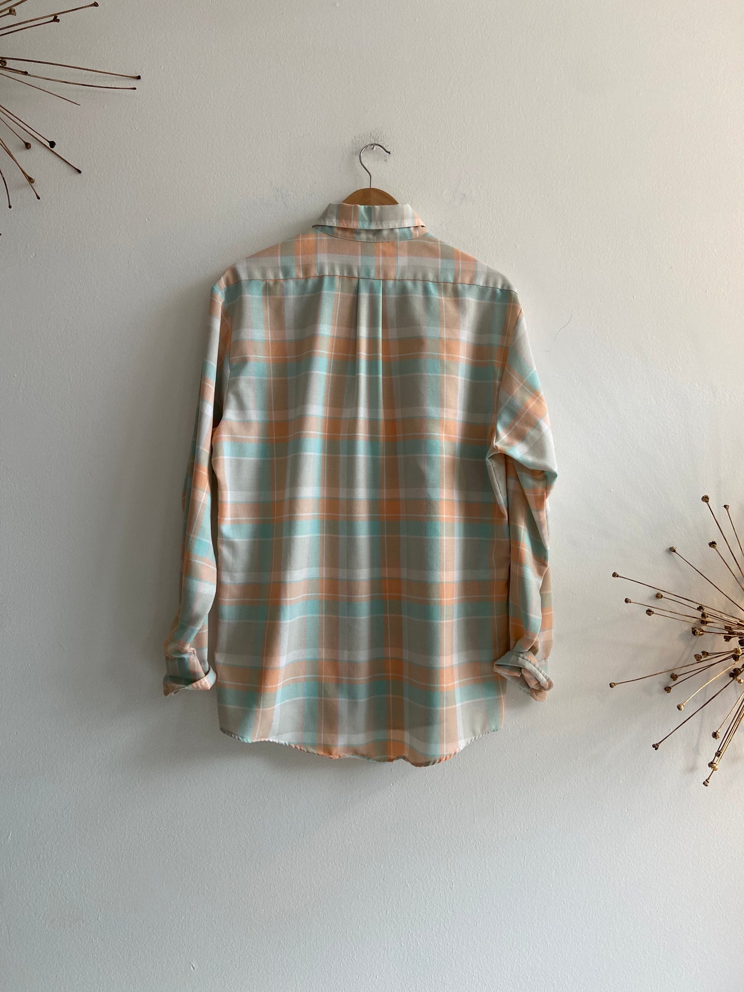 Pastel plaid button-up SS 1-2