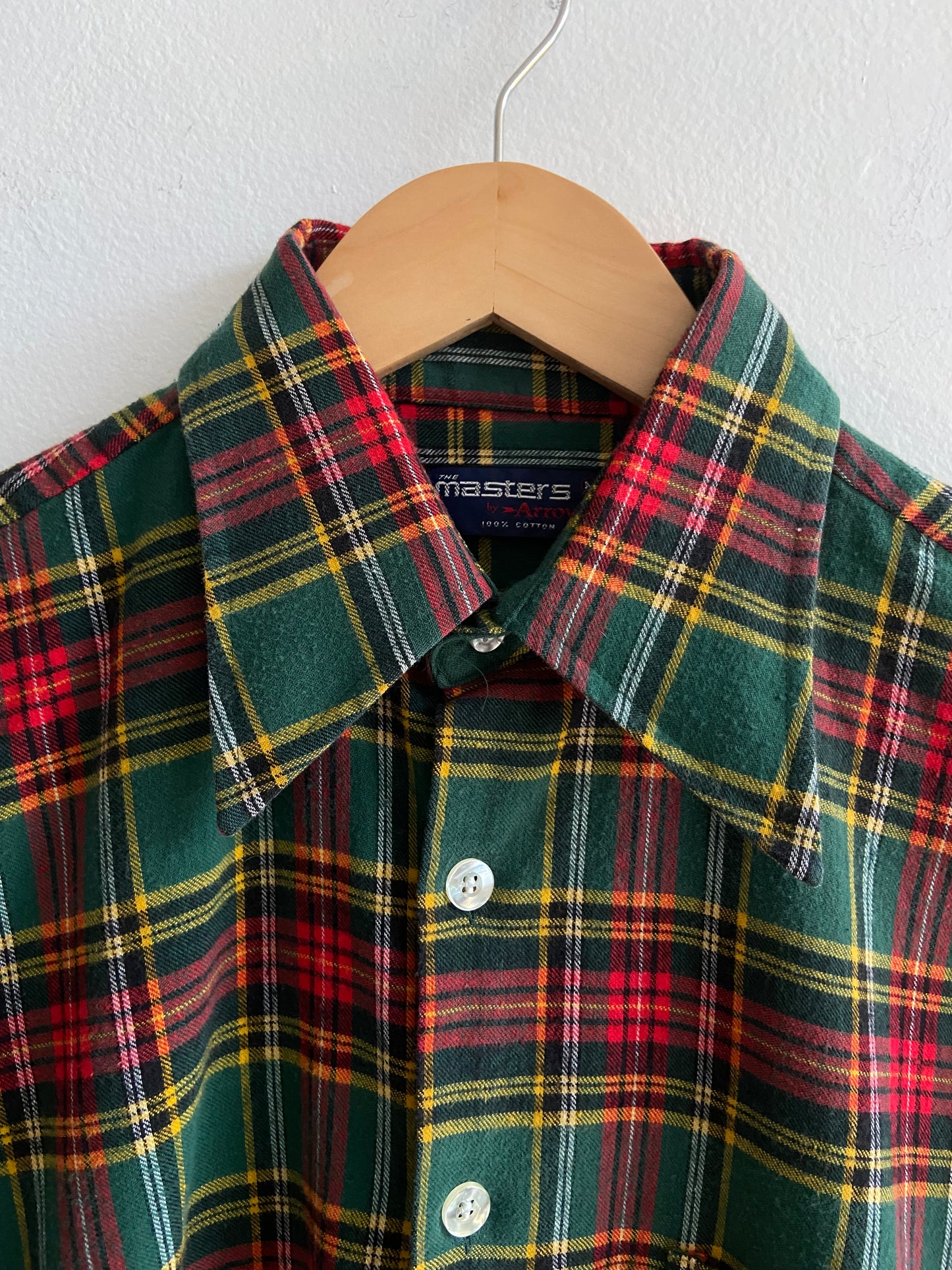 Flannel button-up SS 1-2