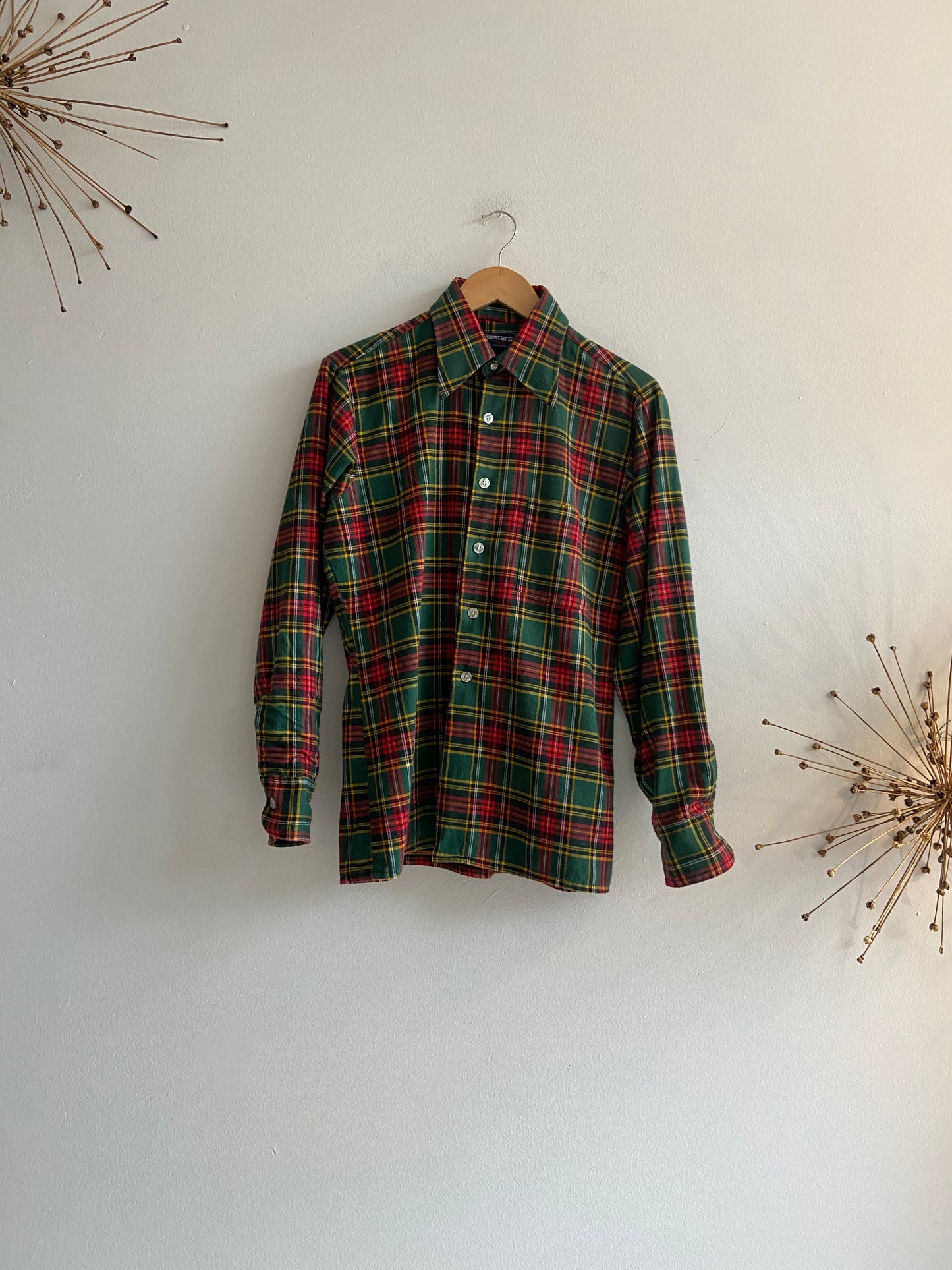 Flannel button-up SS 1-2