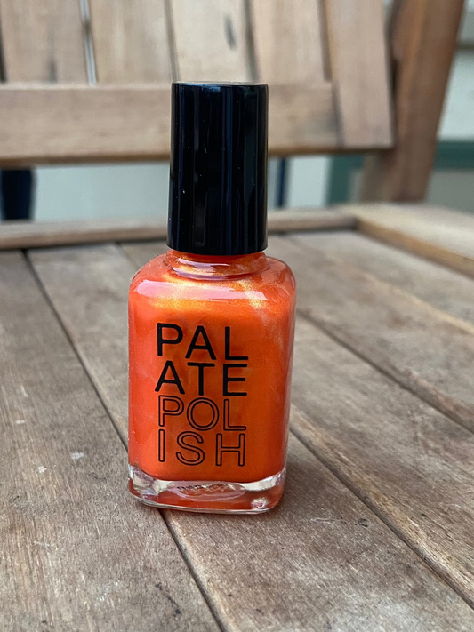 Palate Polish nail color Clementine