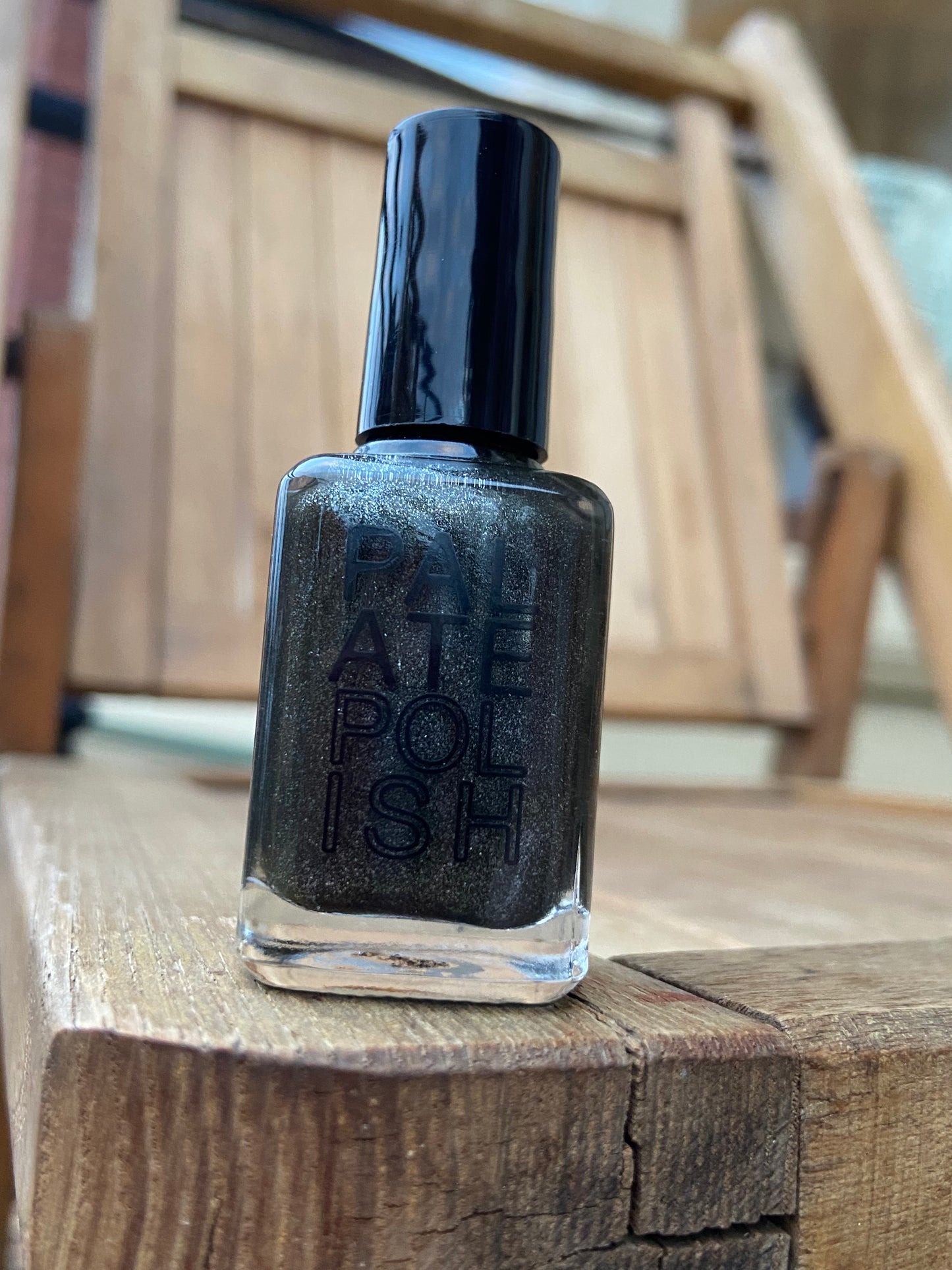 Palate Polish nail color Black Pepper