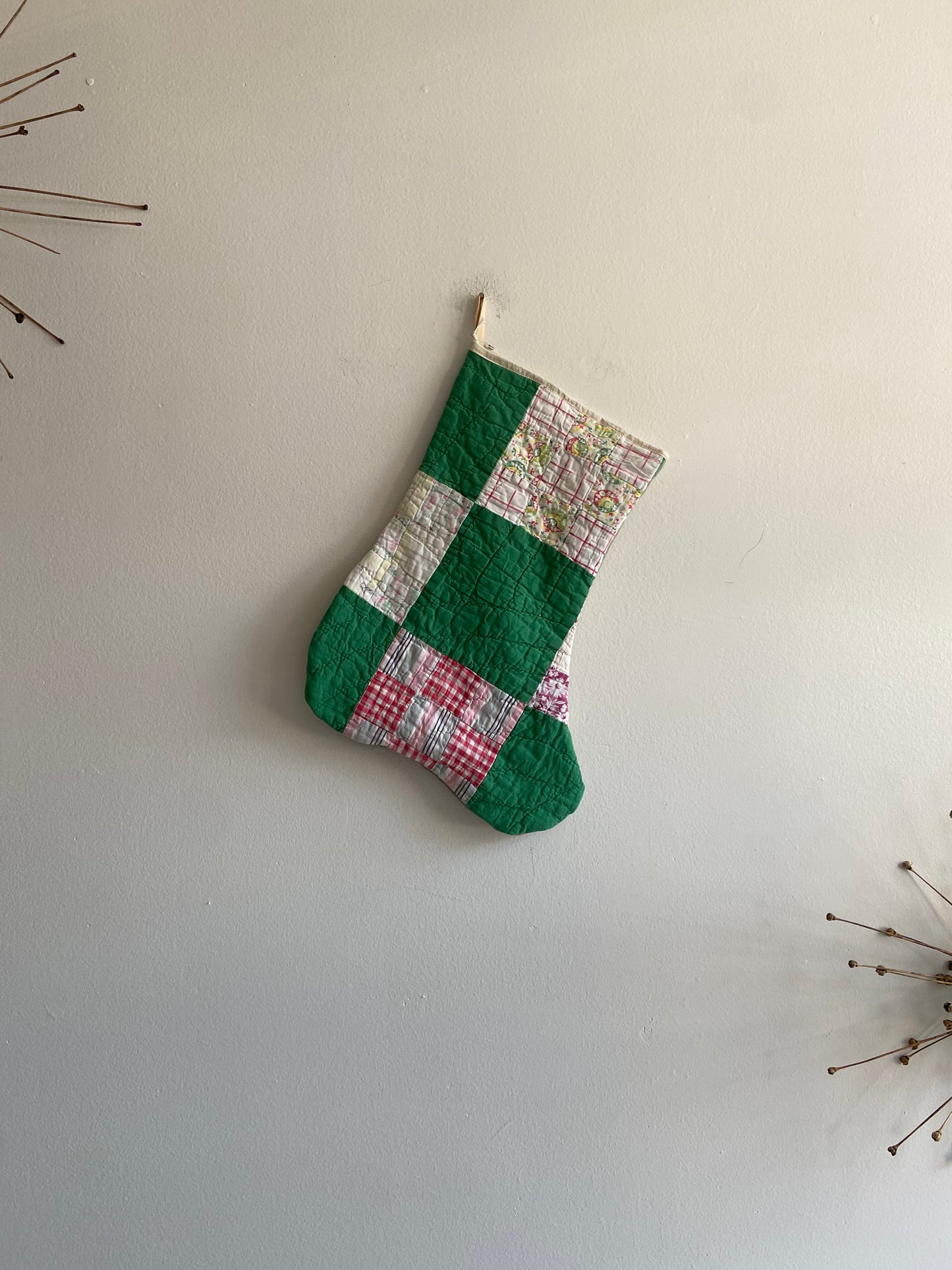 Archive Craft quilt stocking