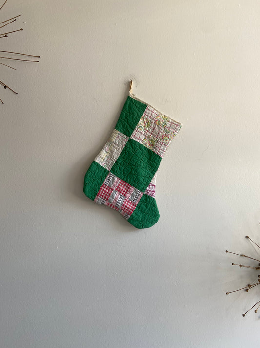 Archive Craft quilt stocking