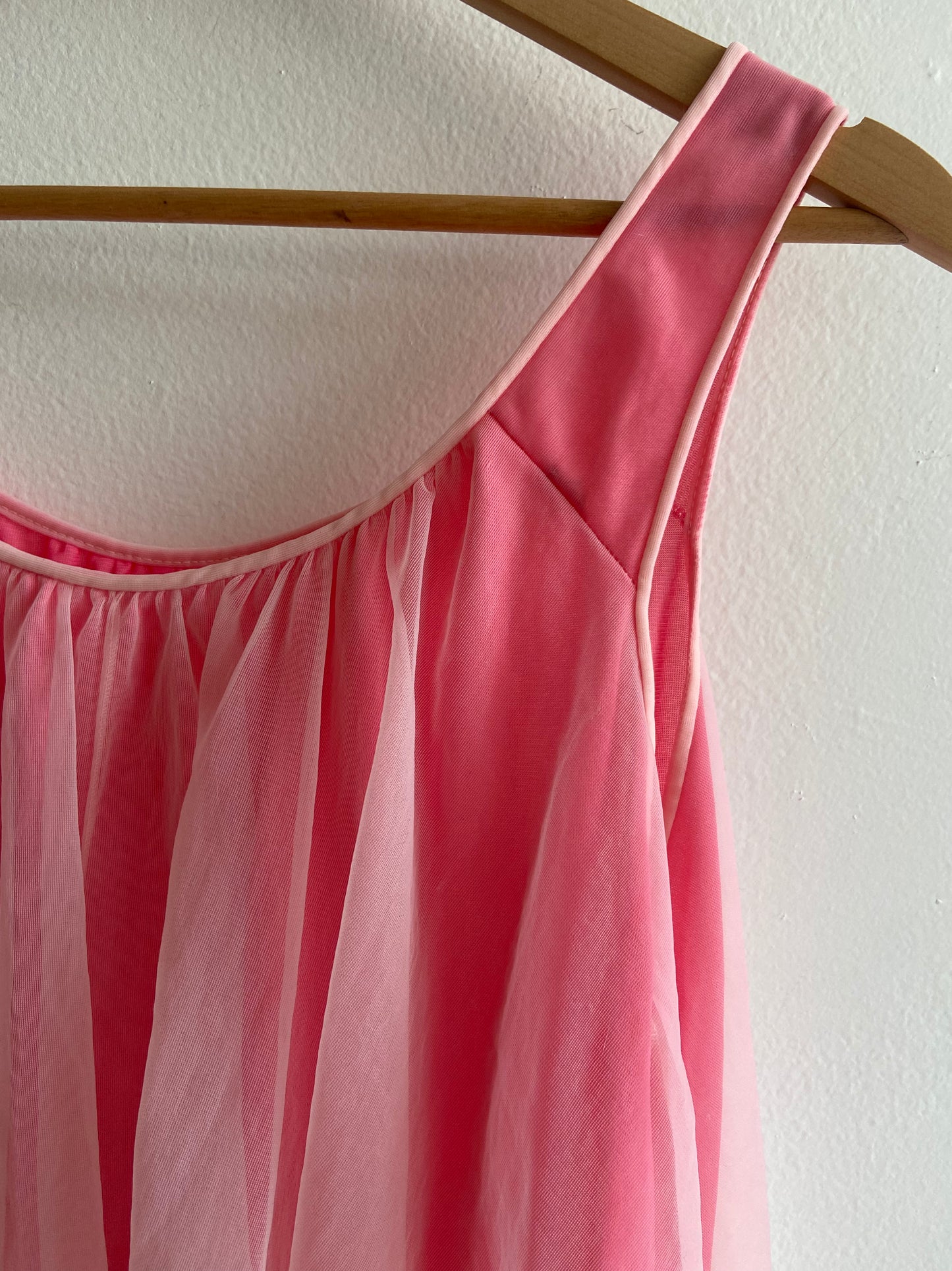 Vintage pink trapeze dress SS 1-2