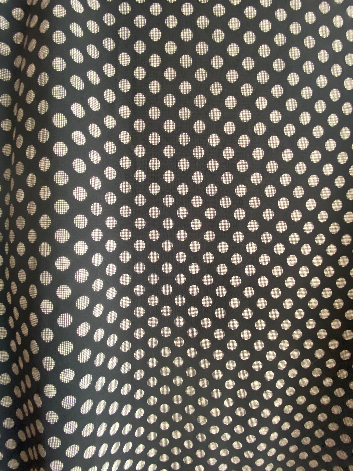 Vintage DNKY black and white dots skirt SS 1-2