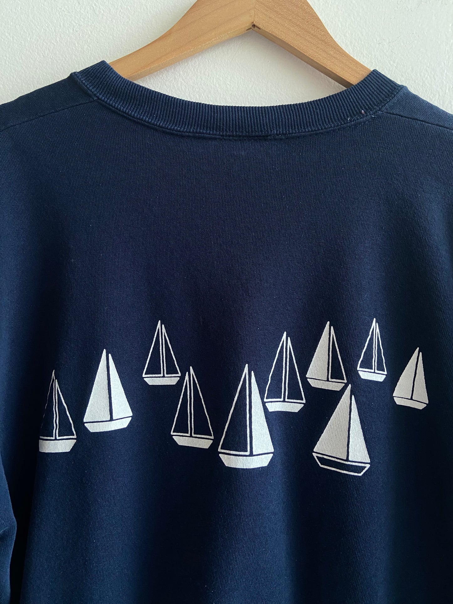 Port Townsend WA navy sweatshirt SS1-3