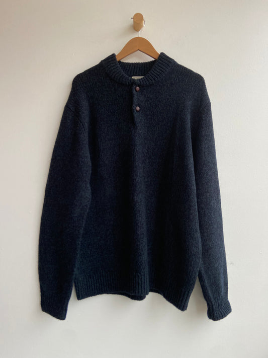 LL Bean chunky wool sweater SS 3