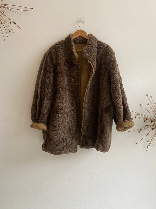 Shearling coat reversable SS 1-3