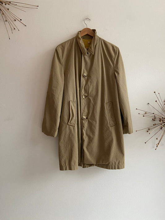 Silk trenchcoat vintage made in Spain SS 1-3