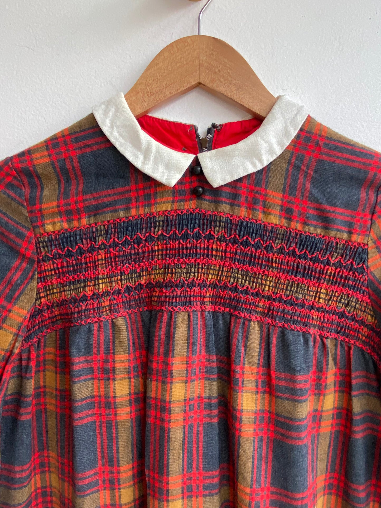 Little. Ones Plaid party dress sz 8-12
