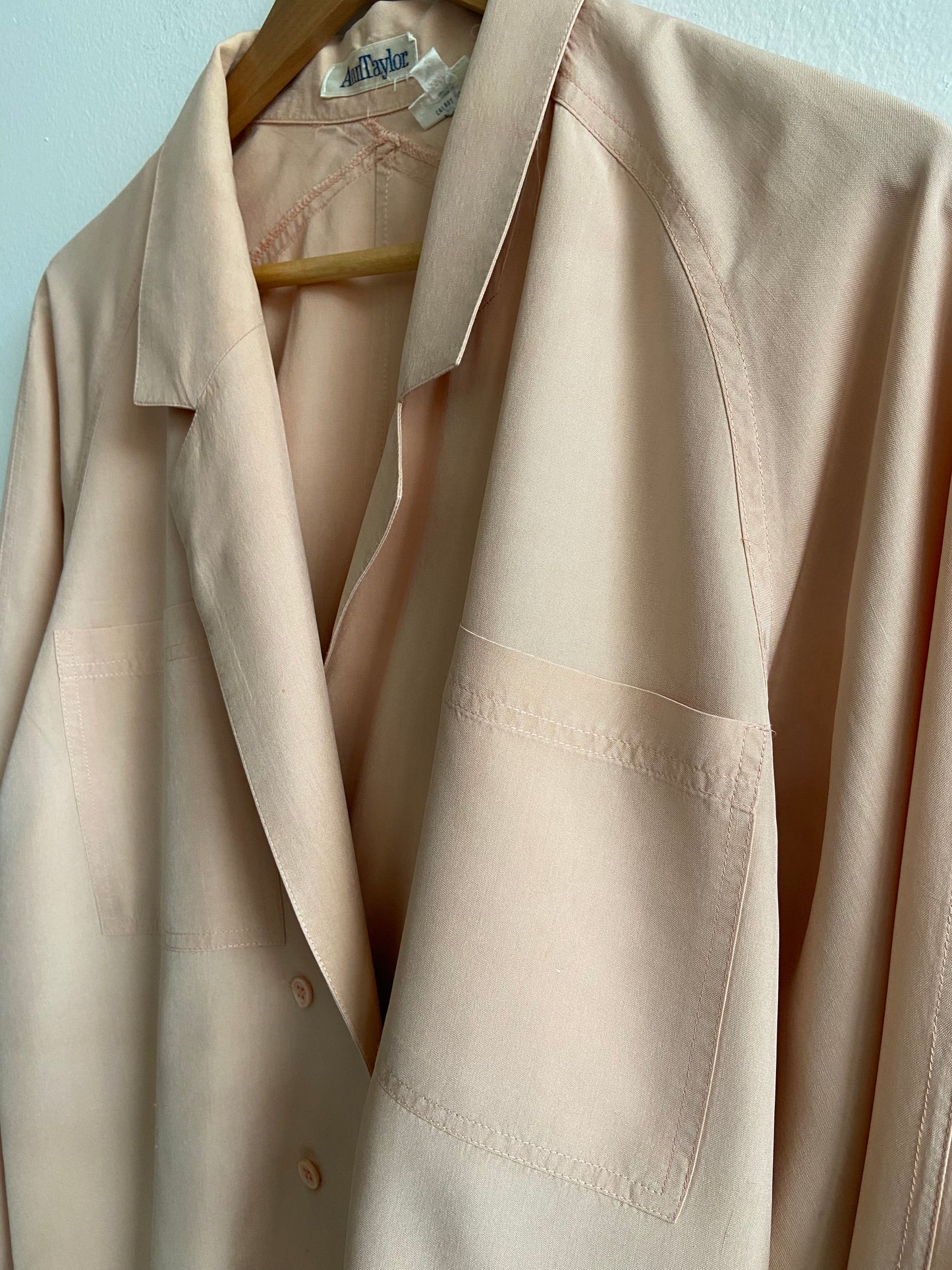 Vintage Ann Taylor silk blouse SS 1-2