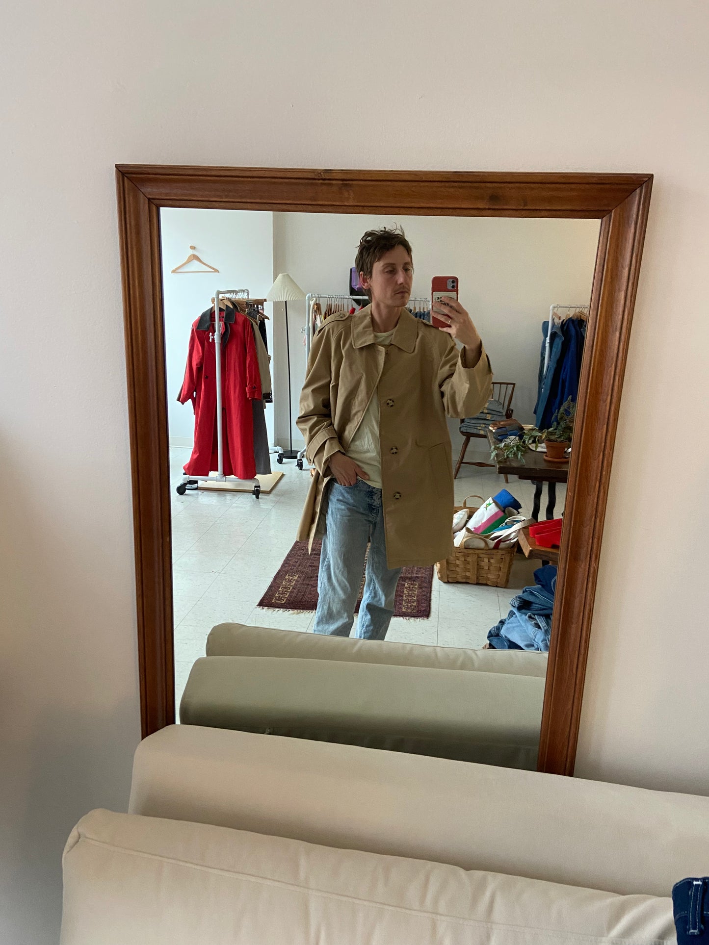 Vintage trench SS 2 (Now $32)