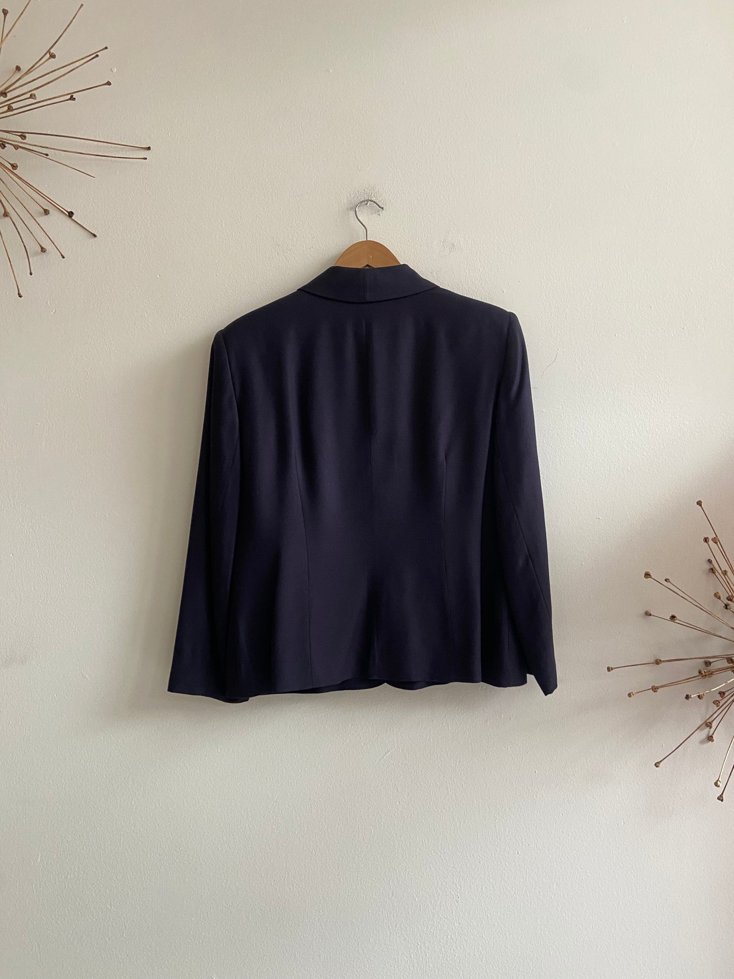 Blazer navy blue fancy button SS 1-2