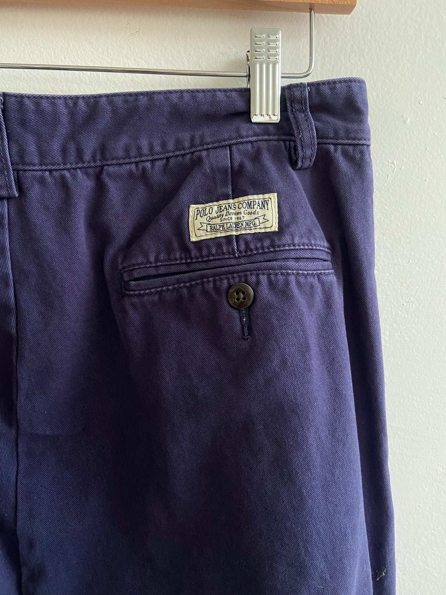 Polo Jeans Co. navy blue chinos SS 2