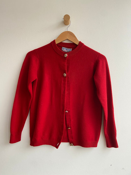 Little. Ones vintage Scottish cashmere cardi sz 10-14