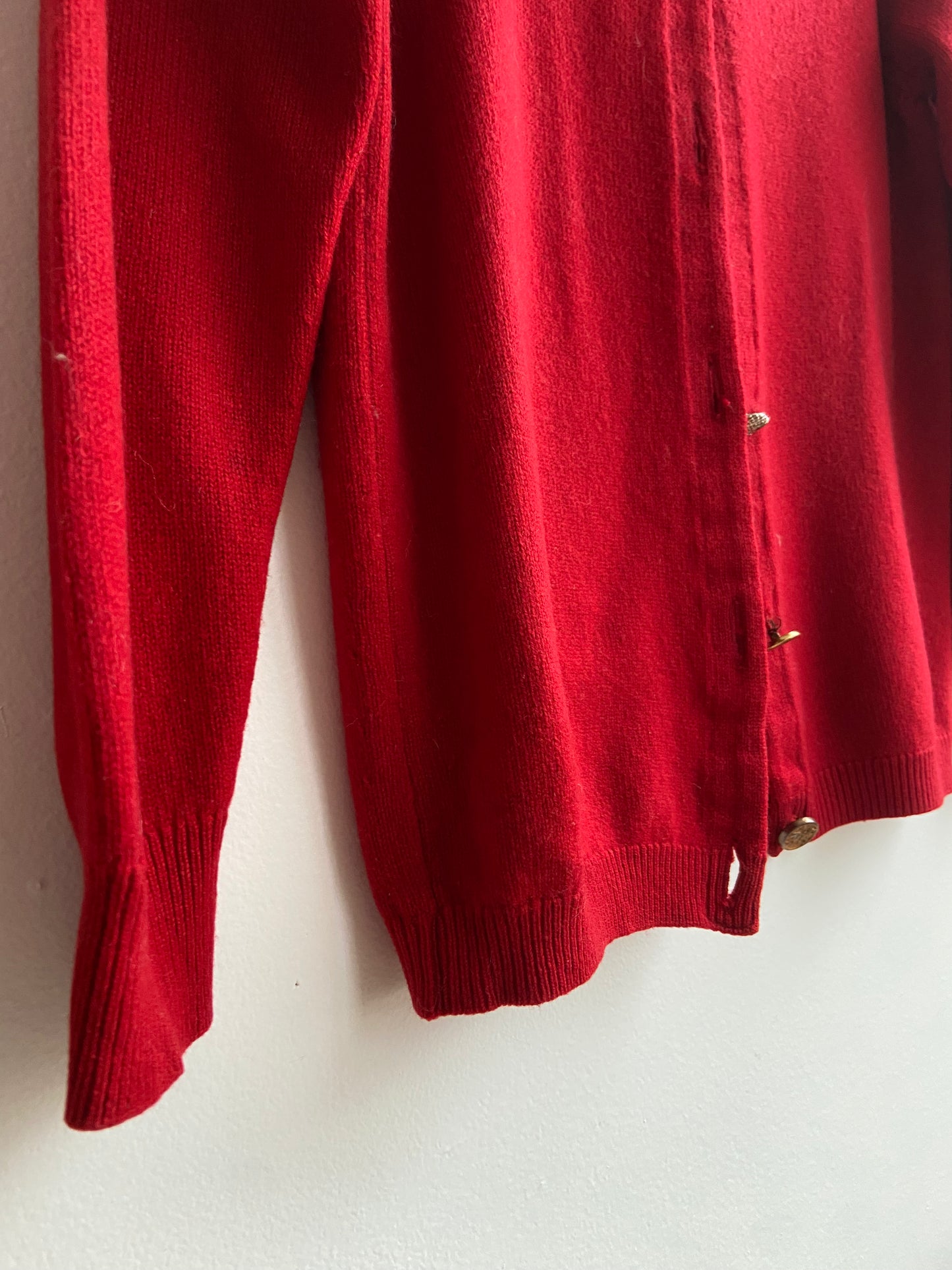 Little. Ones vintage Scottish cashmere cardi sz 10-14