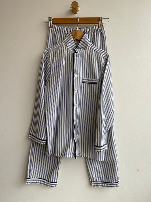 Little. Ones pinstripe cotton PJs sz 8-10yr