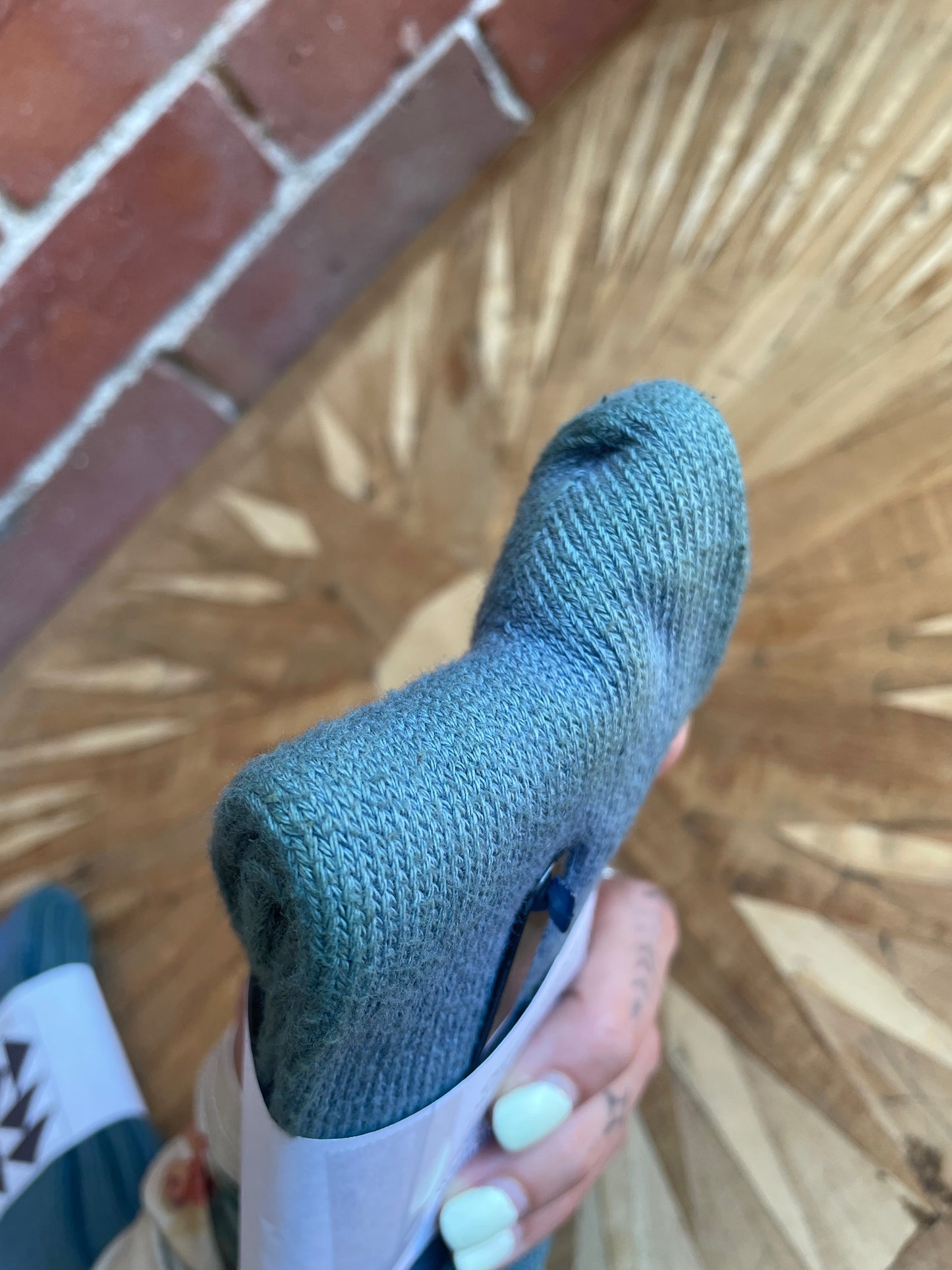 Small Ritual Hand Dyed 100% Cotton Socks