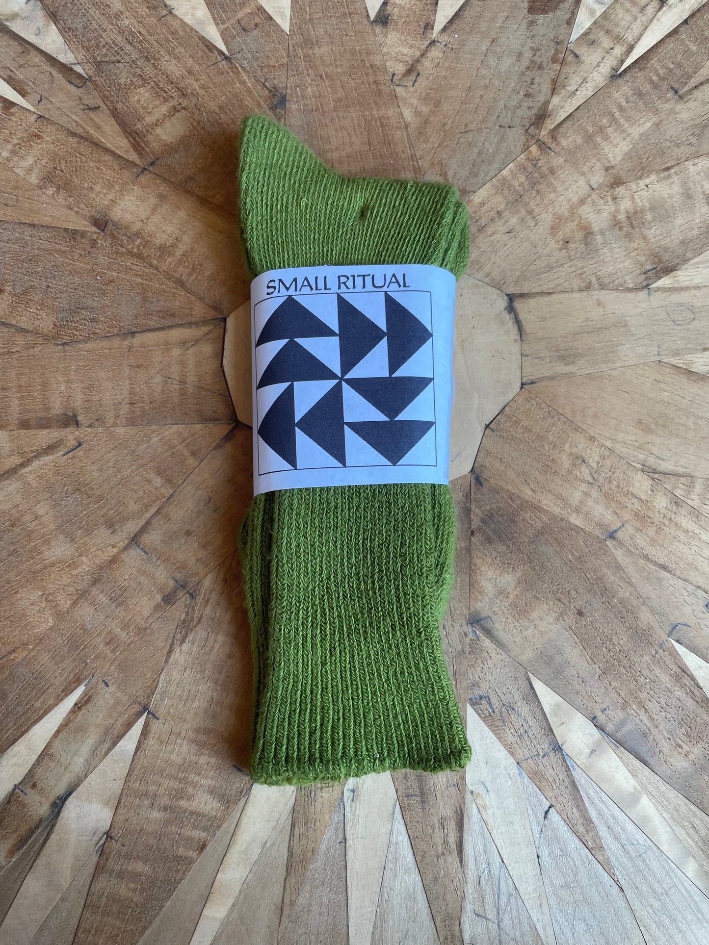 Small Ritual Hand Dyed 100% Cotton Socks