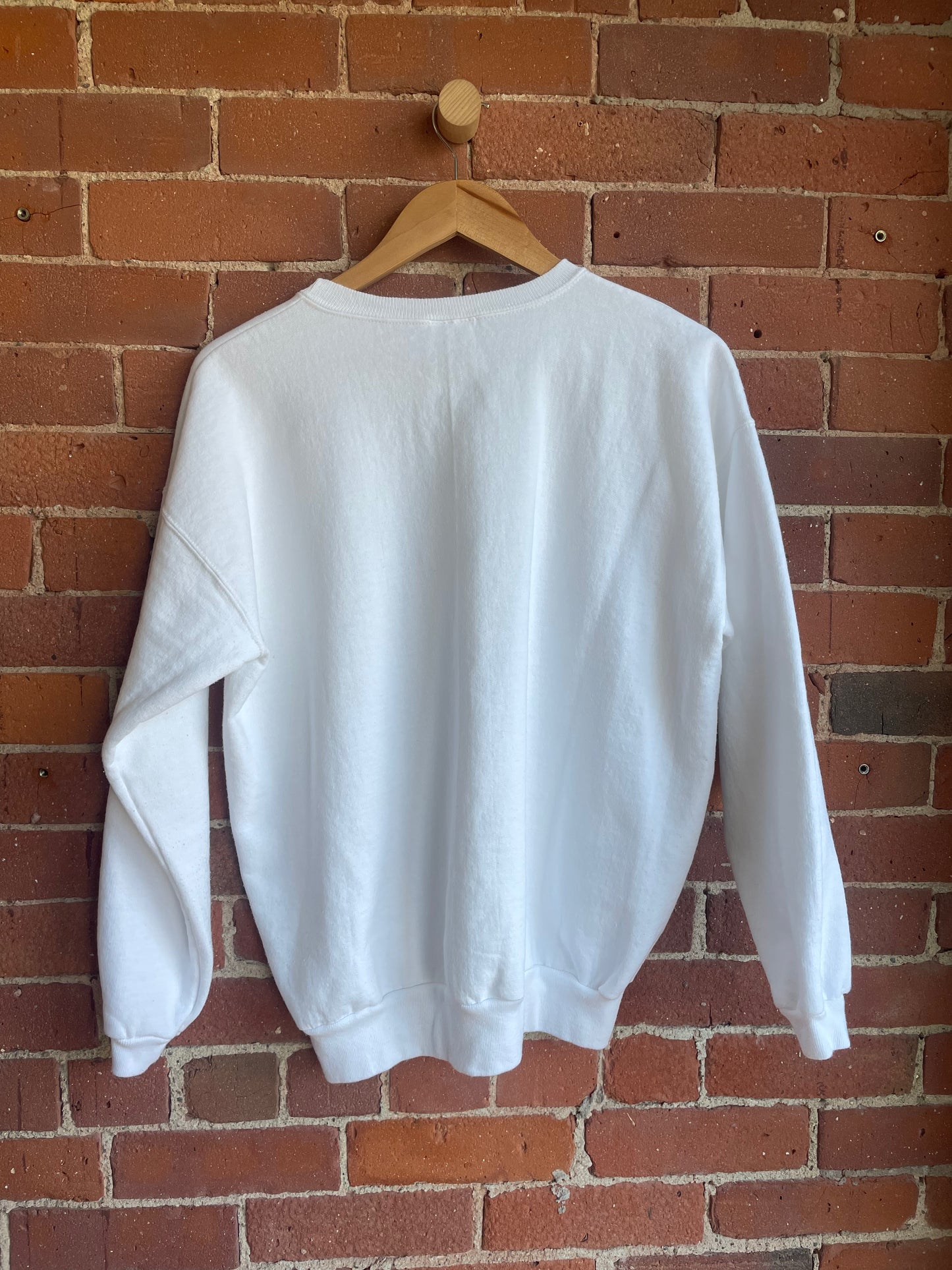 Vintage White Crewneck Sweatshirt SS2