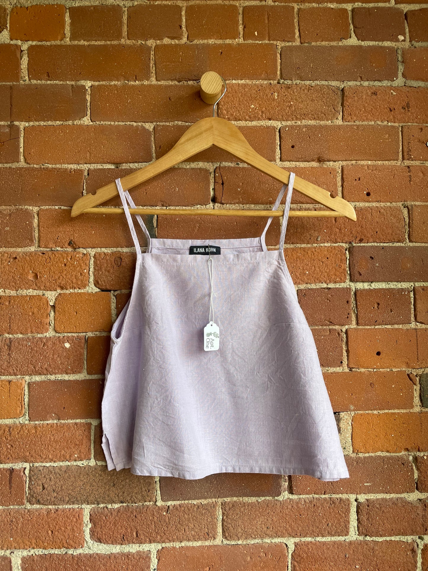 Ilana Kohn Lilac Linen Top SS1-2