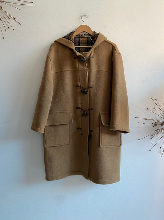 Burberry wool toggle coat SS 2-3