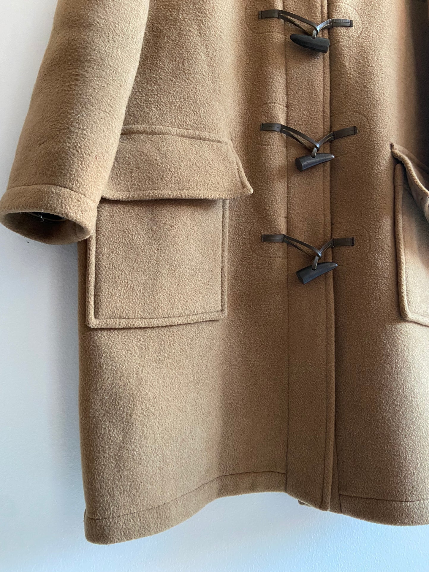 Burberry wool toggle coat SS 2-3