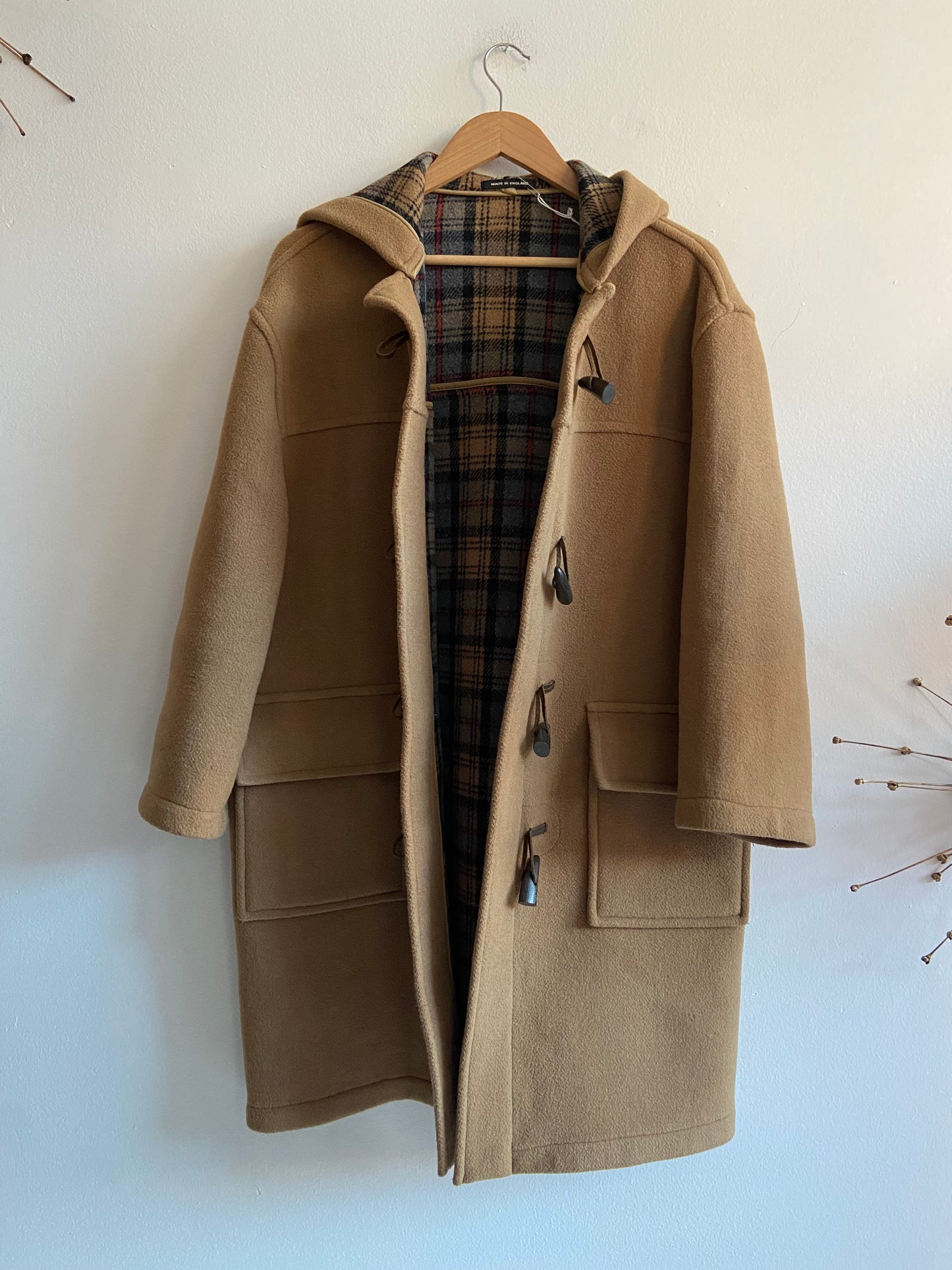 Burberry wool toggle coat SS 2-3