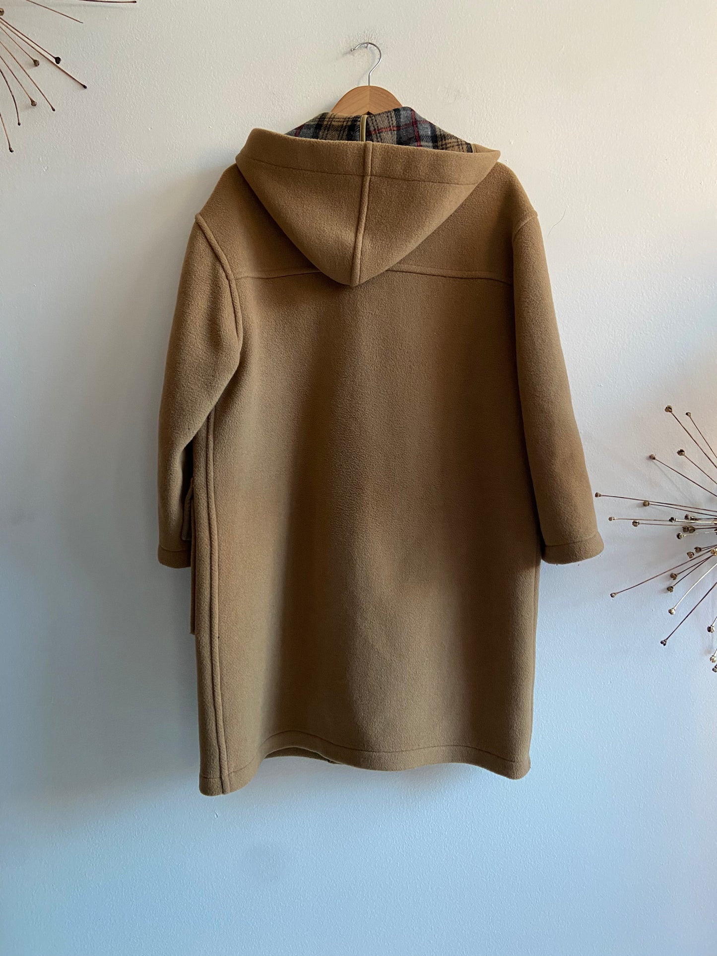 Burberry wool toggle coat SS 2-3