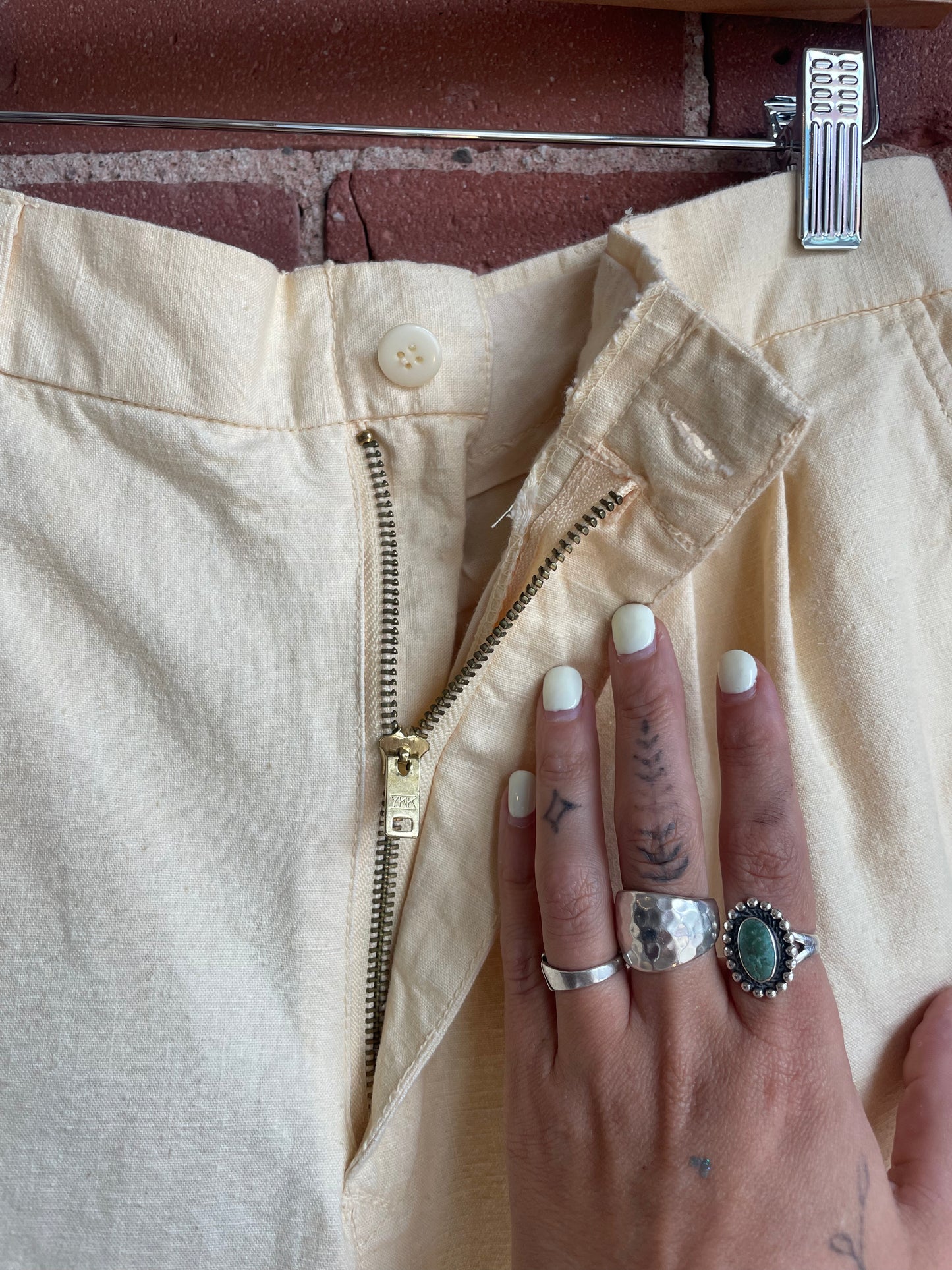 Vintage Butter Yellow Trousers SS1-2